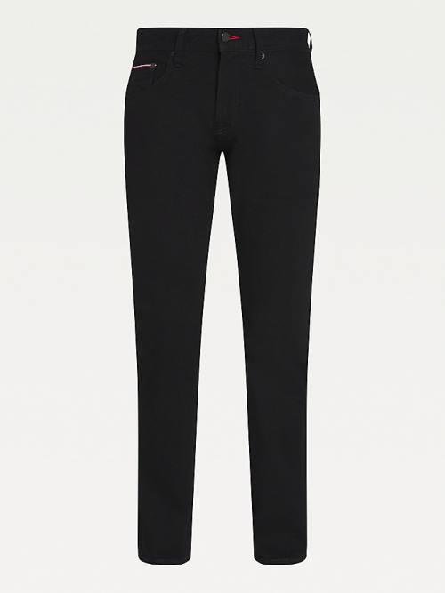 Tommy Hilfiger Denton Straight Black Jeans Heren Denim | TH078MGV