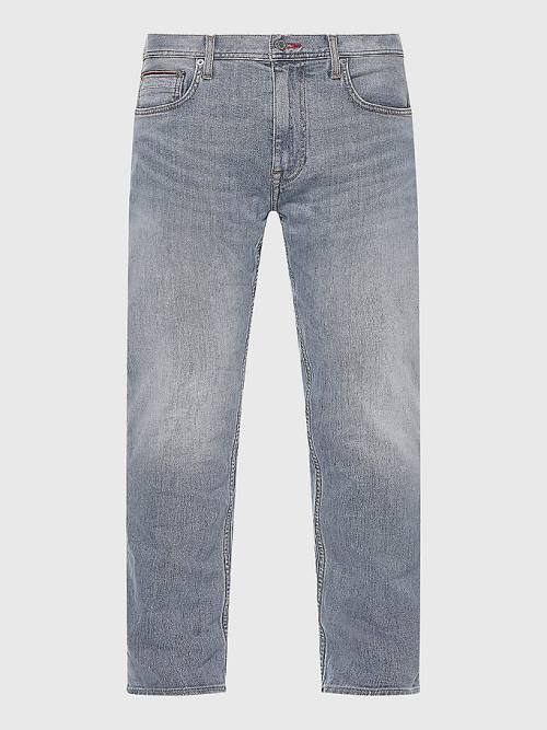 Tommy Hilfiger Denton Straight Faded Jeans Heren Denim | TH230HJO