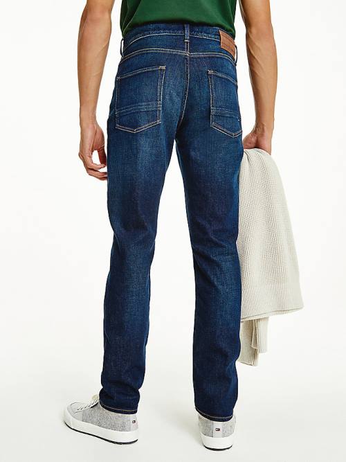 Tommy Hilfiger Denton Straight Faded Jeans Heren Denim | TH518YWR