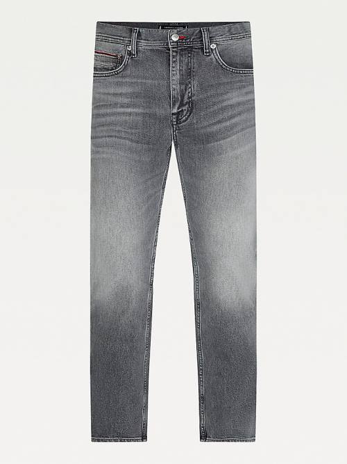 Tommy Hilfiger Denton Straight Faded Jeans Heren Denim | TH519TYG