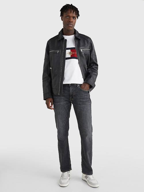 Tommy Hilfiger Denton Straight Faded Jeans Heren Denim | TH789BKA