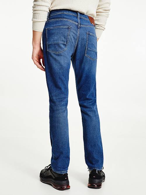 Tommy Hilfiger Denton Straight Faded Jeans Heren Denim | TH963UMS