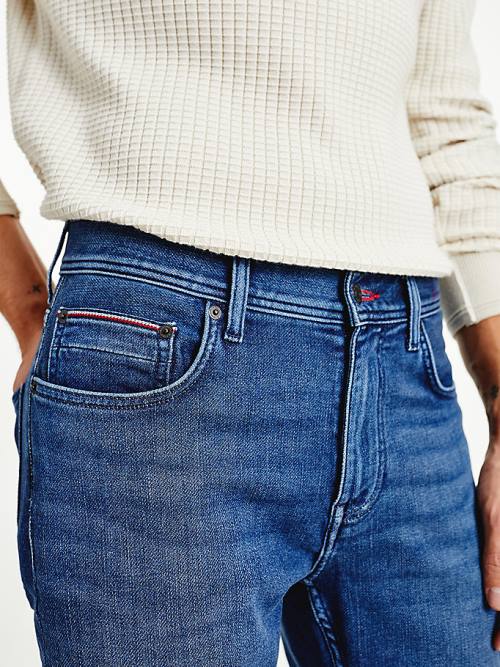 Tommy Hilfiger Denton Straight Faded Jeans Heren Denim | TH963UMS