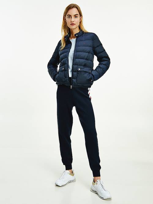 Tommy Hilfiger Down-Filled Padded Jassen Dames Blauw | TH243LWA