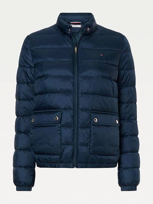 Tommy Hilfiger Down-Filled Padded Jassen Dames Blauw | TH243LWA