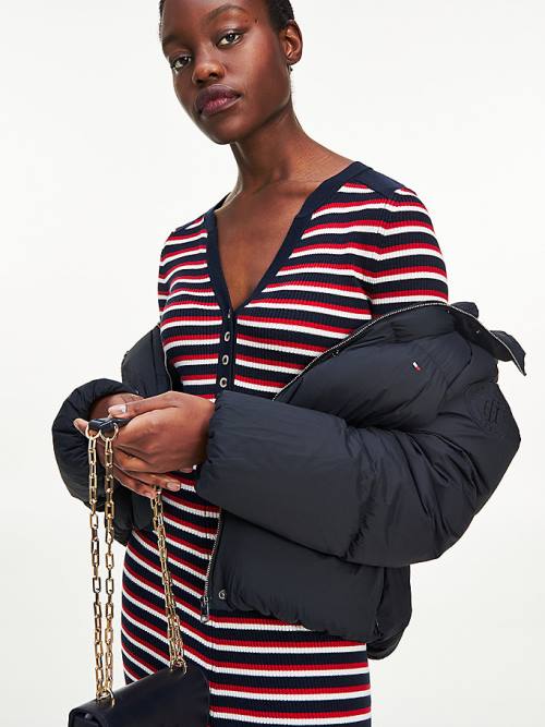 Tommy Hilfiger Down Puffer Jassen Dames Zwart | TH460ILZ