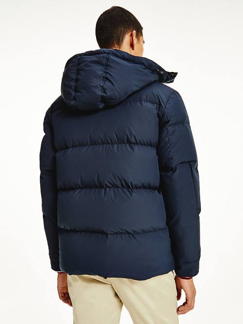 Tommy Hilfiger Down Puffer Jassen Heren Blauw | TH310YWQ