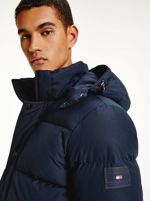 Tommy Hilfiger Down Puffer Jassen Heren Blauw | TH310YWQ