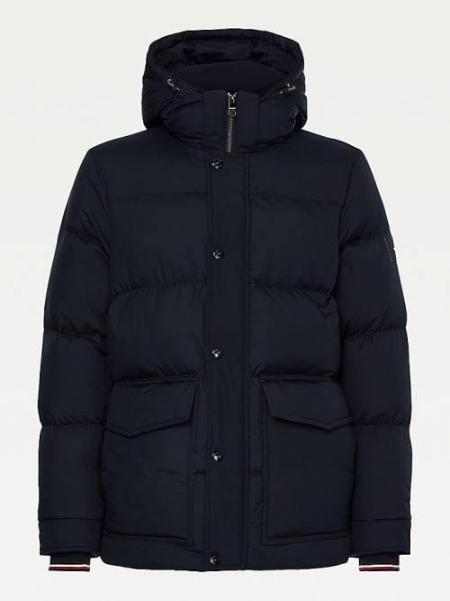 Tommy Hilfiger Down Puffer Jassen Heren Blauw | TH310YWQ