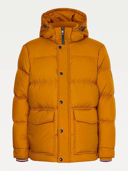 Tommy Hilfiger Down Puffer Jassen Heren Goud | TH509LTU