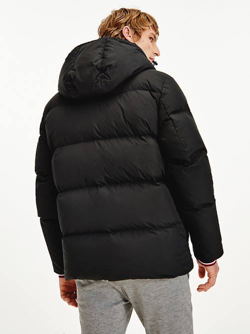 Tommy Hilfiger Down Puffer Jassen Heren Zwart | TH789NYS