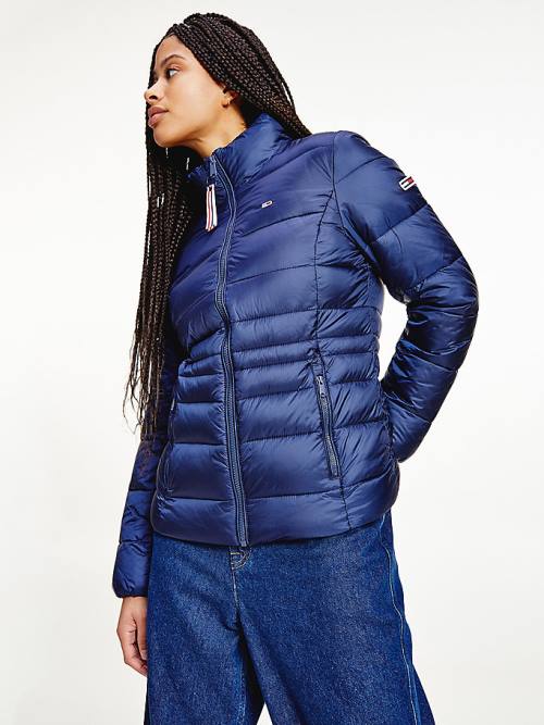 Tommy Hilfiger Down Quilted Jassen Dames Blauw | TH257OCS