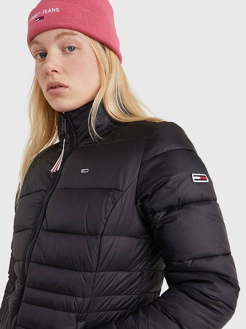 Tommy Hilfiger Down Quilted Jassen Dames Zwart | TH420LJM