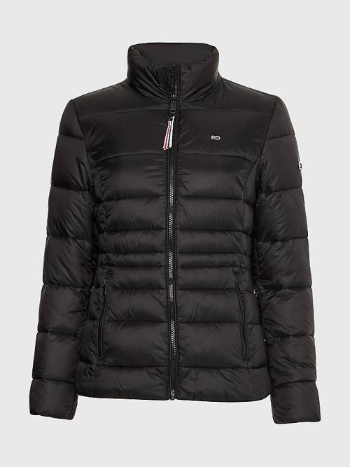 Tommy Hilfiger Down Quilted Jassen Dames Zwart | TH420LJM