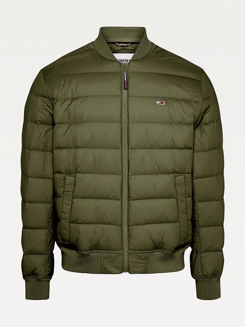 Tommy Hilfiger Down Recycled Quilted Bomber Jassen Heren Groen | TH450BEI