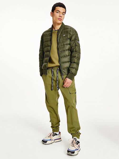 Tommy Hilfiger Down Recycled Quilted Bomber Jassen Heren Groen | TH450BEI