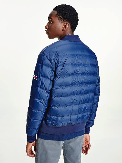 Tommy Hilfiger Down Recycled Quilted Bomber Jassen Heren Blauw | TH539EDL