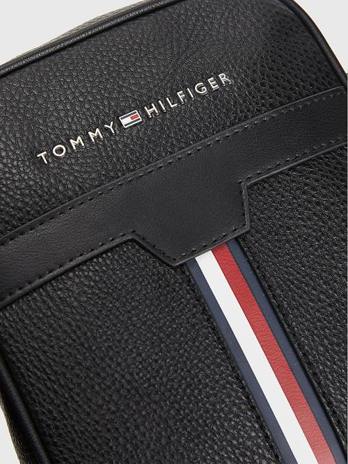 Tommy Hilfiger Downtown Small Reporter Tassen Heren Zwart | TH250QFR