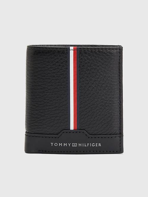 Tommy Hilfiger Downtown Trifold Portefeuille Heren Zwart | TH459OQM