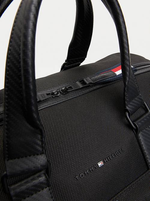 Tommy Hilfiger Elevated Modern Weekender Tassen Heren Zwart | TH951RME