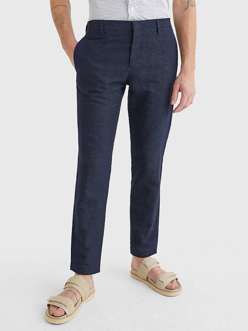 Tommy Hilfiger Elevated Side Tape Tapered Broek Heren Blauw | TH395FZJ