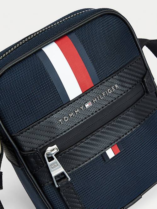 Tommy Hilfiger Elevated Textiel Small Reporter Tassen Heren Blauw | TH128WST