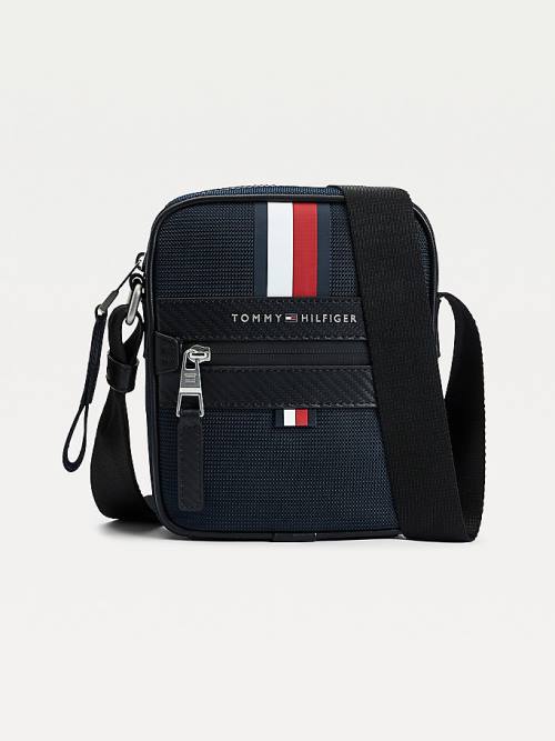 Tommy Hilfiger Elevated Textiel Small Reporter Tassen Heren Blauw | TH128WST