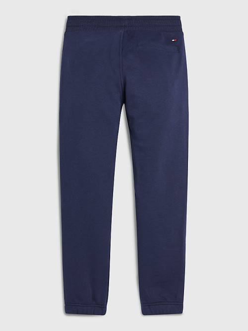 Tommy Hilfiger Embossed Logo Joggers Broek Jongens Blauw | TH417WTI