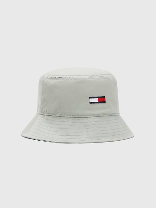 Tommy Hilfiger Embroidery Bucket Hoeden Heren Grijs | TH734WNF