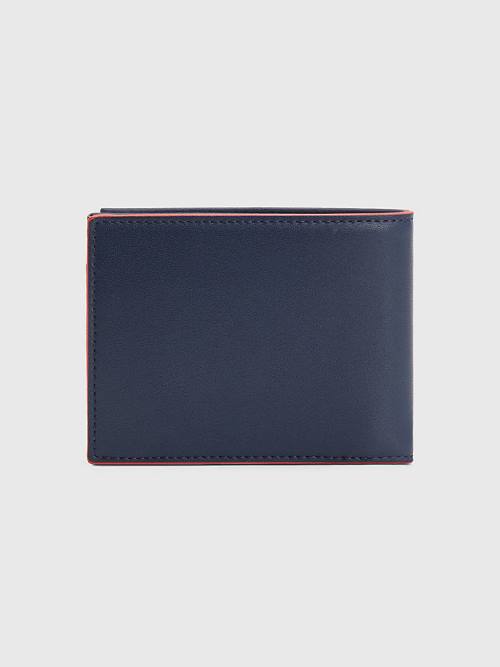 Tommy Hilfiger Essential Card And Coin Portefeuille Heren Blauw | TH246VHX