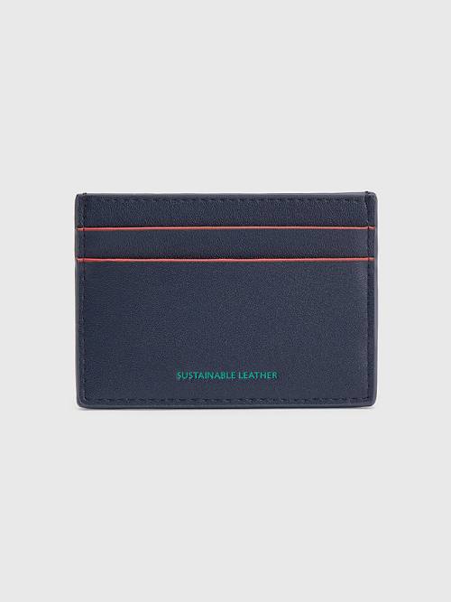 Tommy Hilfiger Essential Card Holder Portefeuille Heren Blauw | TH254FPG