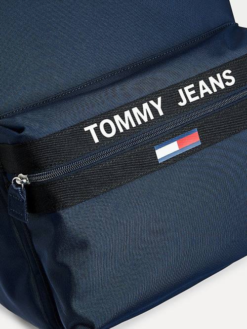 Tommy Hilfiger Essential Contrast Handle Backpack Tassen Heren Blauw | TH421CPU