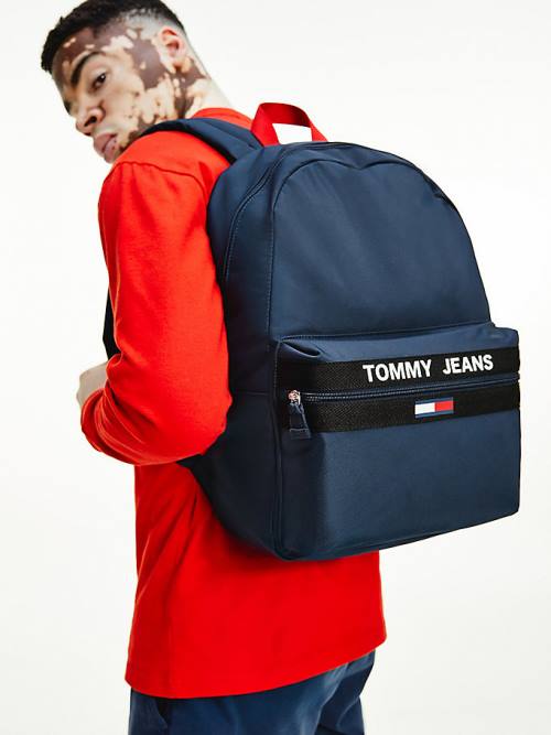 Tommy Hilfiger Essential Contrast Handle Backpack Tassen Heren Blauw | TH421CPU