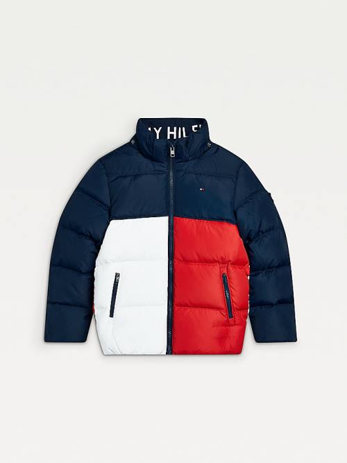 Tommy Hilfiger Essential Down Jassen Jongens Blauw | TH095OLK