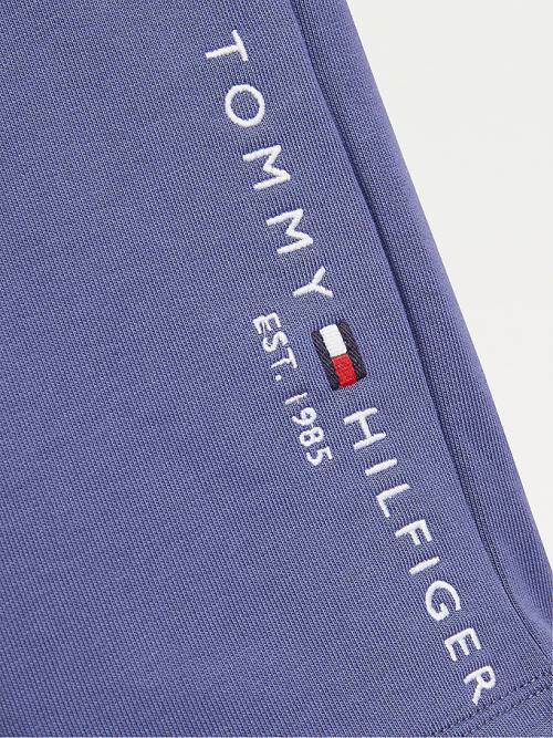 Tommy Hilfiger Essential Drawstring Sweat Shorts Broek Jongens Blauw | TH802NHS