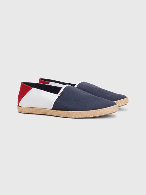 Tommy Hilfiger Essential Espadrilles Vrijetijdsschoenen Heren Blauw | TH651MPL