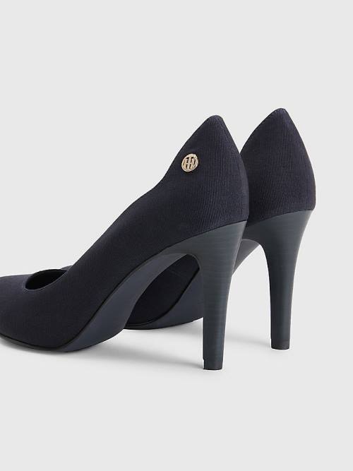 Tommy Hilfiger Essential High Pumps Hakken Dames Blauw | TH763FLC