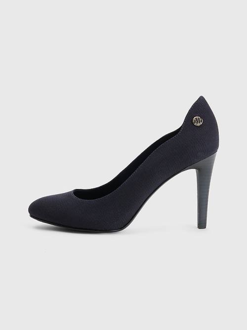 Tommy Hilfiger Essential High Pumps Hakken Dames Blauw | TH763FLC