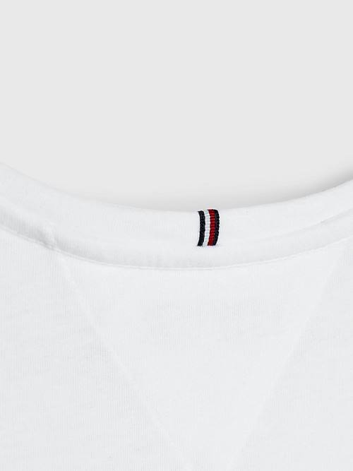 Tommy Hilfiger Essential Knit T-shirts Meisjes Wit | TH089HKI