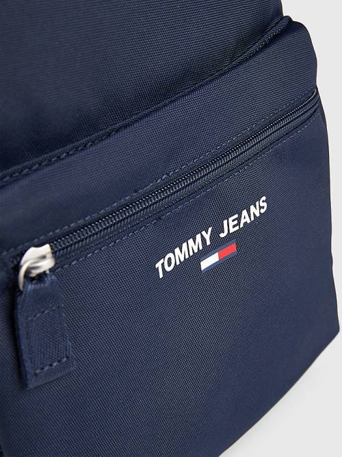 Tommy Hilfiger Essential Logo Backpack Tassen Dames Blauw | TH071VEL