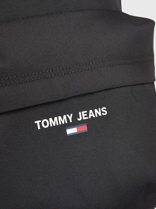 Tommy Hilfiger Essential Logo Backpack Tassen Heren Zwart | TH683LCN