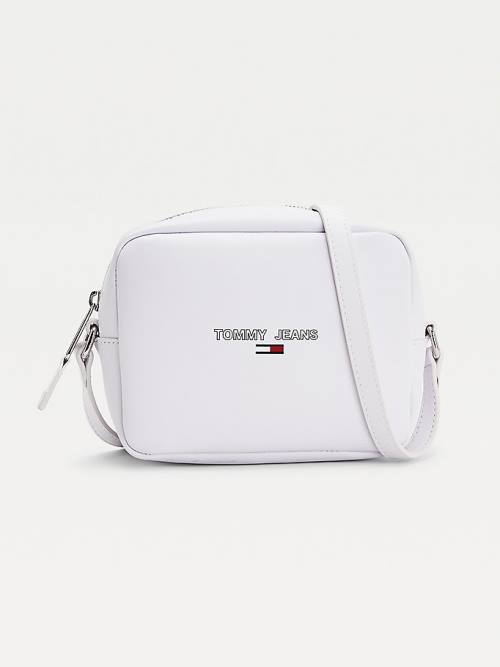 Tommy Hilfiger Essential Logo Camera Tassen Dames Wit | TH276VFN