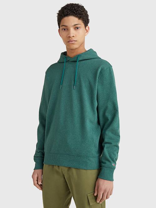 Tommy Hilfiger Essential Logo Hoodie Heren Groen | TH063HVN