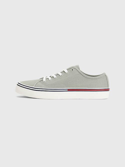 Tommy Hilfiger Essential Low-Cut Sneakers Heren Grijs | TH712TZA