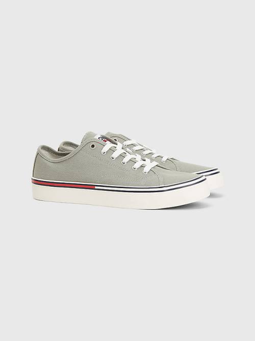 Tommy Hilfiger Essential Low-Cut Sneakers Heren Grijs | TH712TZA