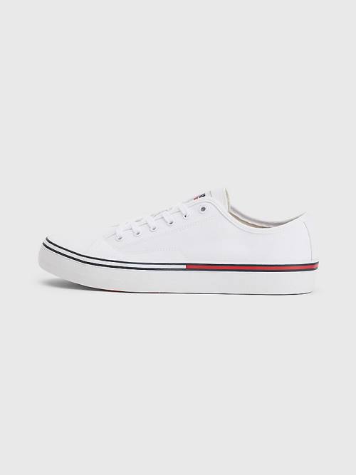 Tommy Hilfiger Essential Low-Cut Sneakers Heren Wit | TH841KCS