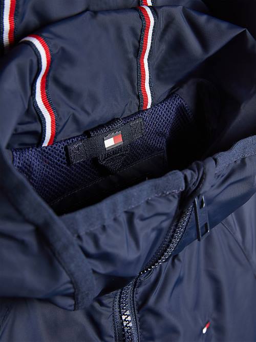 Tommy Hilfiger Essential Met Capuchon Jassen Meisjes Blauw | TH185EJF