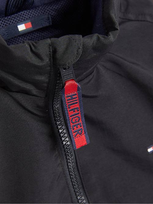 Tommy Hilfiger Essential Met Capuchon Jassen Jongens Zwart | TH954RKM