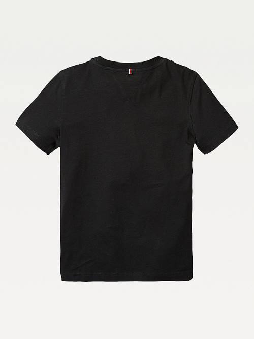 Tommy Hilfiger Essential Organic Katoenen T-shirts Jongens Zwart | TH073KXG