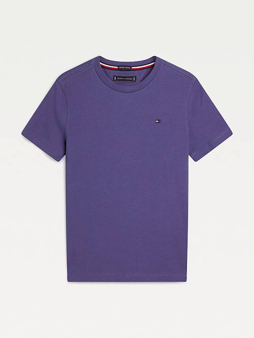 Tommy Hilfiger Essential Organic Katoenen T-shirts Jongens Blauw | TH350STI